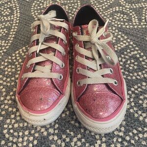 Converse Sparkling Pink Shoes Toddler Size 11